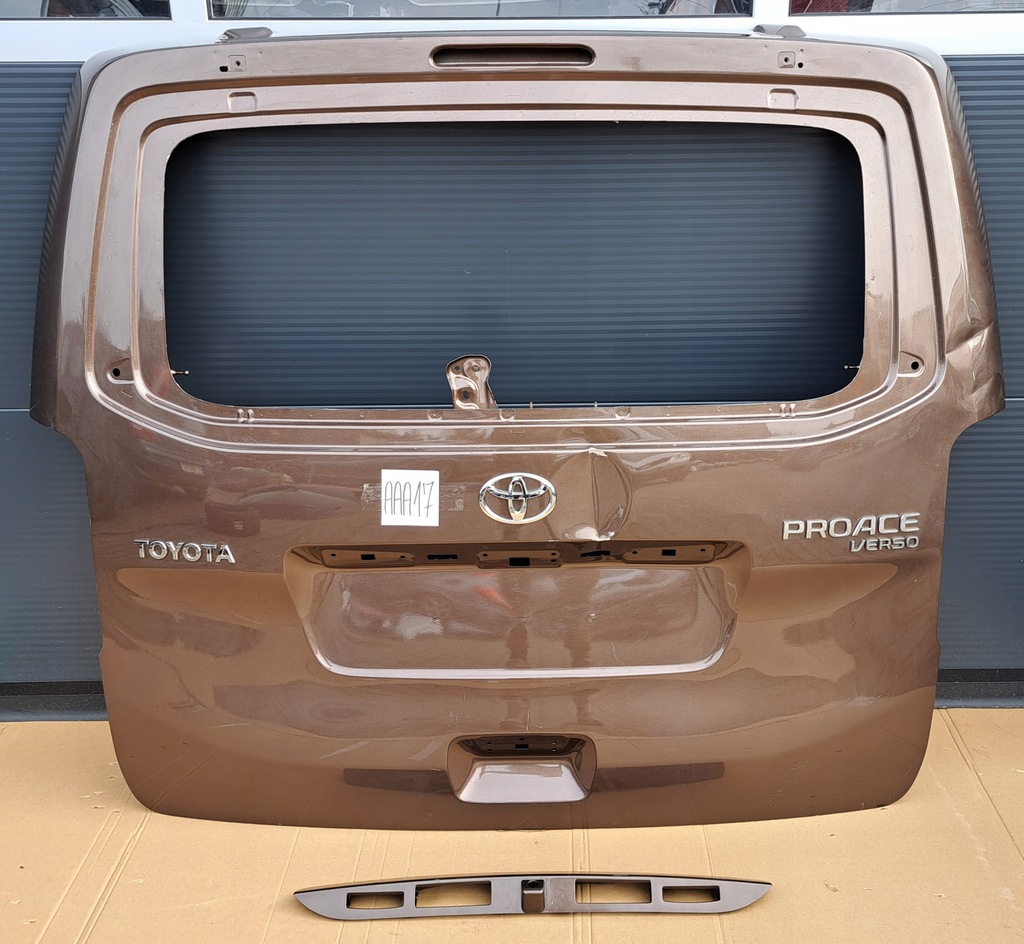 фото №1, Крышка багажника багажника toyota proace verso, expert, jumpy