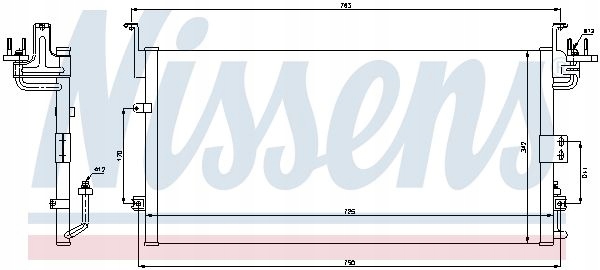 фото №11, Nissens 94775 конденсатор, кондиционер