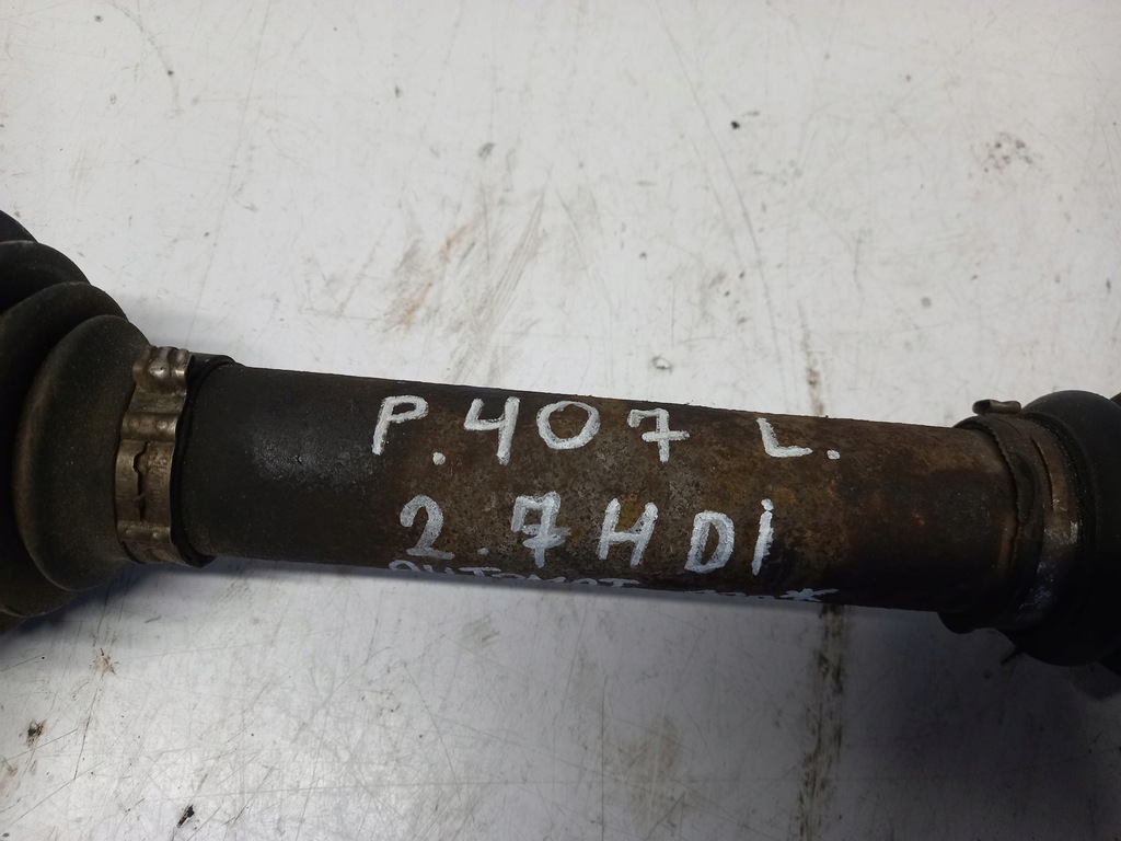 фото №4, Привідний вал półośka ліва peugeot 407 2.7 hdi автоматична коробка передач