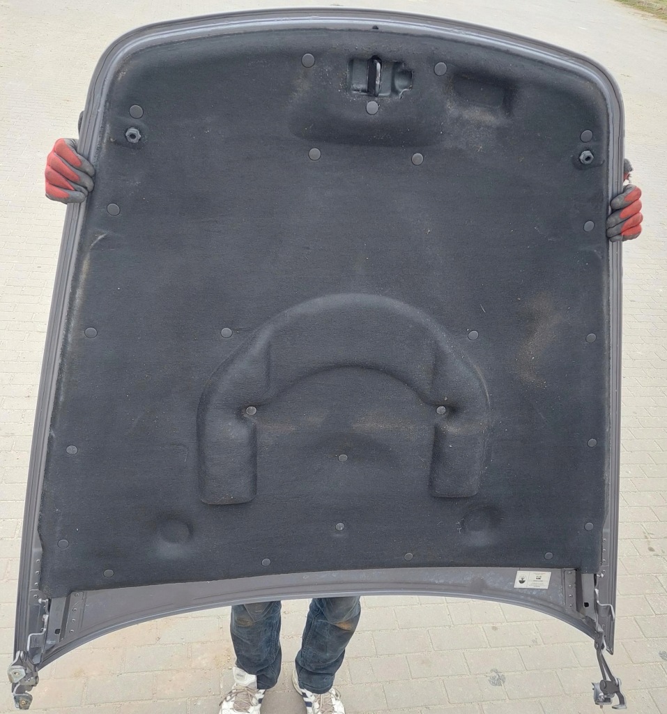 Капот комплектна петлі maserati quattroporte v grigio alfieri Недорого