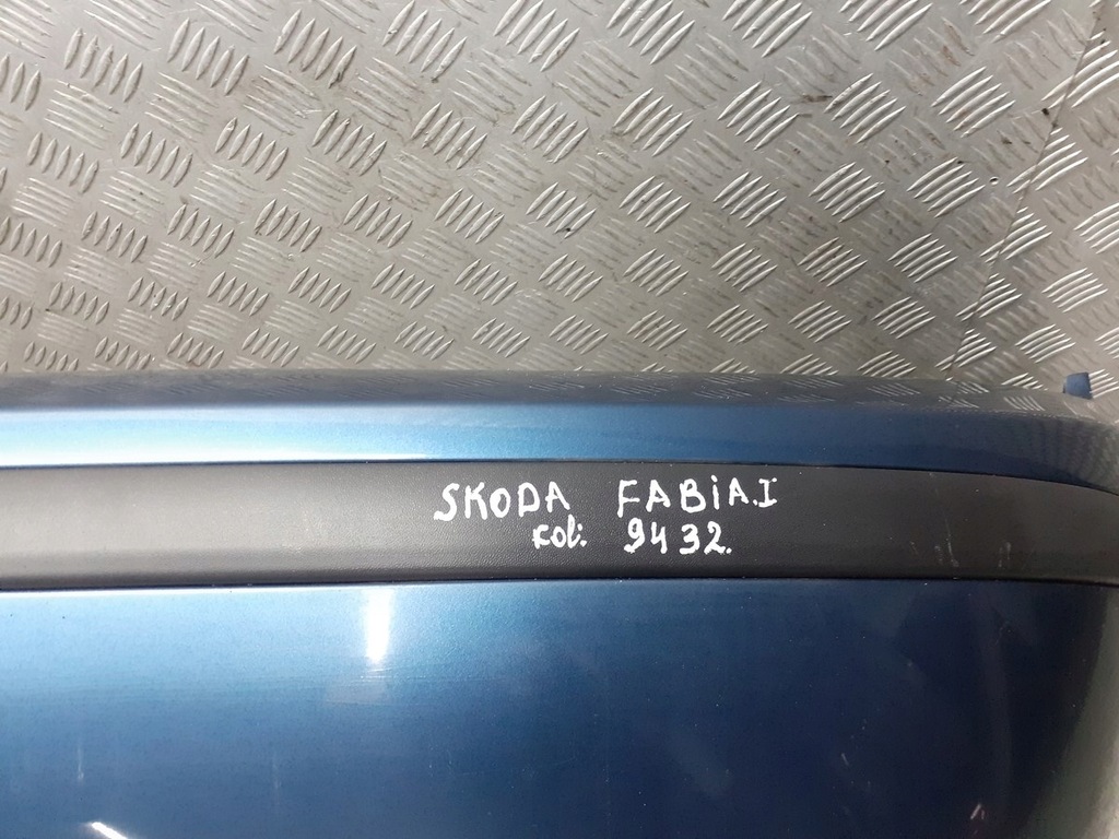 фото №8, Бампер задняя skoda fabia i 9432