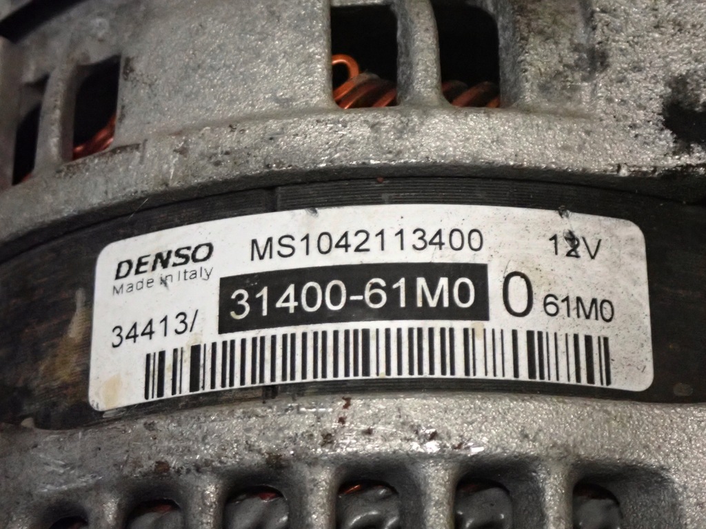 фото №8, Suzuki sx4 s-cross 1.6 i 13- генератор 31400-61m0