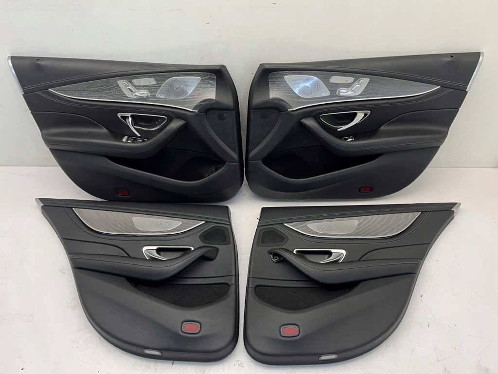 фото №9, Mercedes cls w257 салон сиденья кожа заднее сиденье комплект europa n