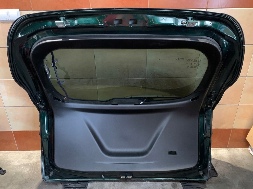 фото №7, Alfa romeo stelvio крышка багажника задняя комплектная камера цвет 800 800a