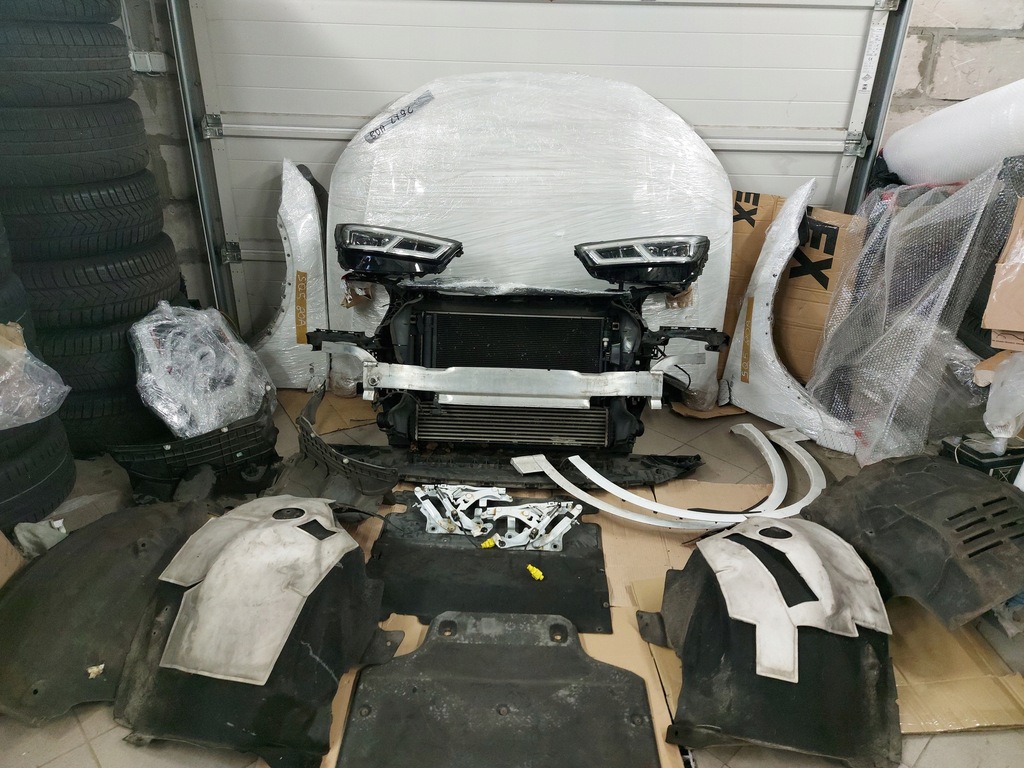 фото №5, Sq5 капот q5 q7 q8 4m q5 fy 80a full led лампы matrix бампер a7 a5 8w ly9t