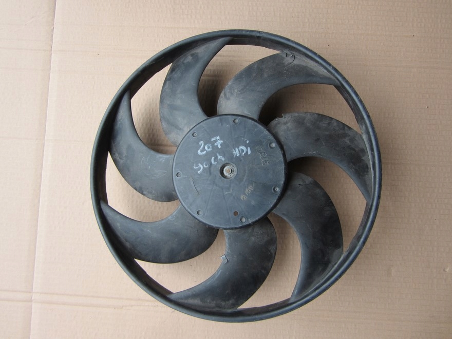 фото №1, Вентилятор радиатора peugeot 207 c3 1.6 vti thp