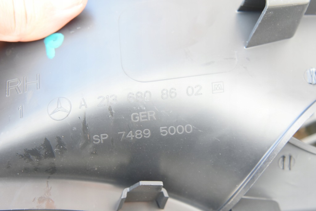 фото №8, Mercedes w213 kombi захист обшивка стійка поріг ліва права перед задня