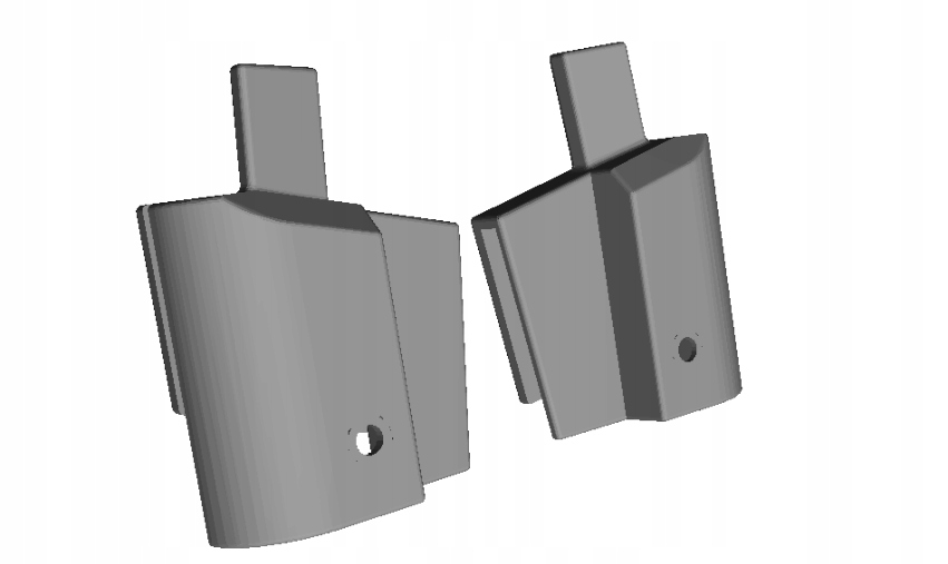 фото №1, 2x напрямна peugeot 307 sw блокування шторка szary