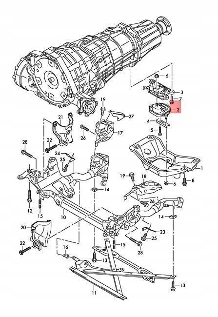 фото №8, Кронштейн коробки передач porsche audi b8 a4 a5 q5 macan оригінальний