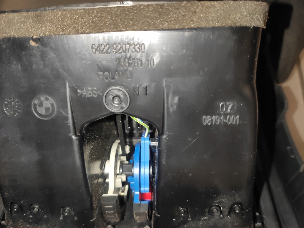 фото №13, Bmw 3 f30 f31 f34 f20 f21 защита консоли центральной решётка обдув задняя bdb