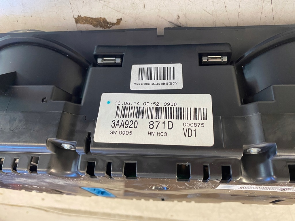 фото №9, Vw passat b7 счетчик приборы 3aa920871d