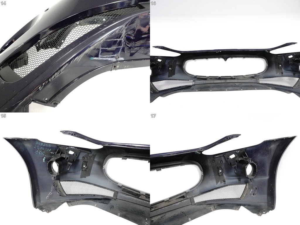 фото №12, Maserati granturismo grancabrio m145 07-12 бампер перед омыватель / парктроники