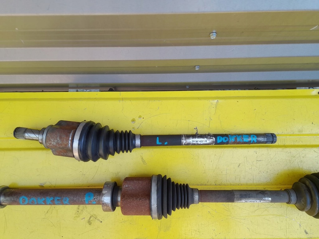 фото №5, Dacia dokker 1.5 dci привідний вал ліва права 391014021r 391004751r