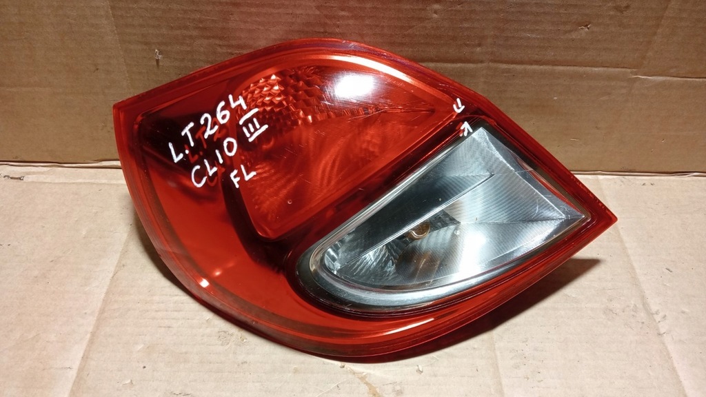 фото №1, Renault clio iii fl hb лампа задняя левый