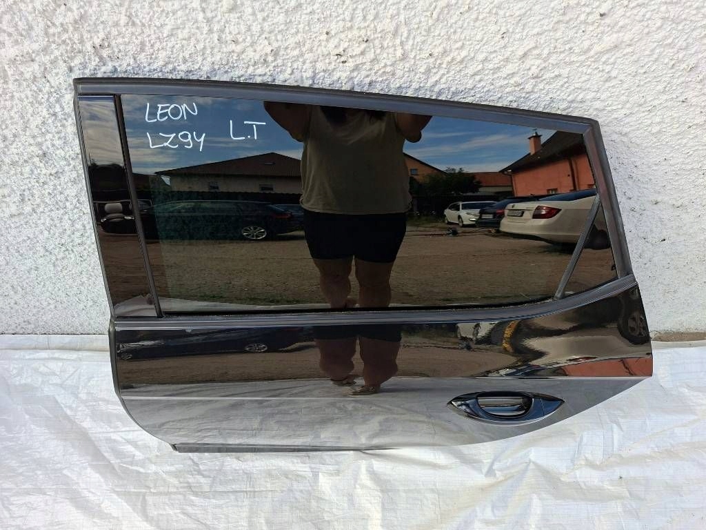 фото №16, Seat leon 5f fr 2014 дверь левая перед задняя передние задние чёрный lz9y