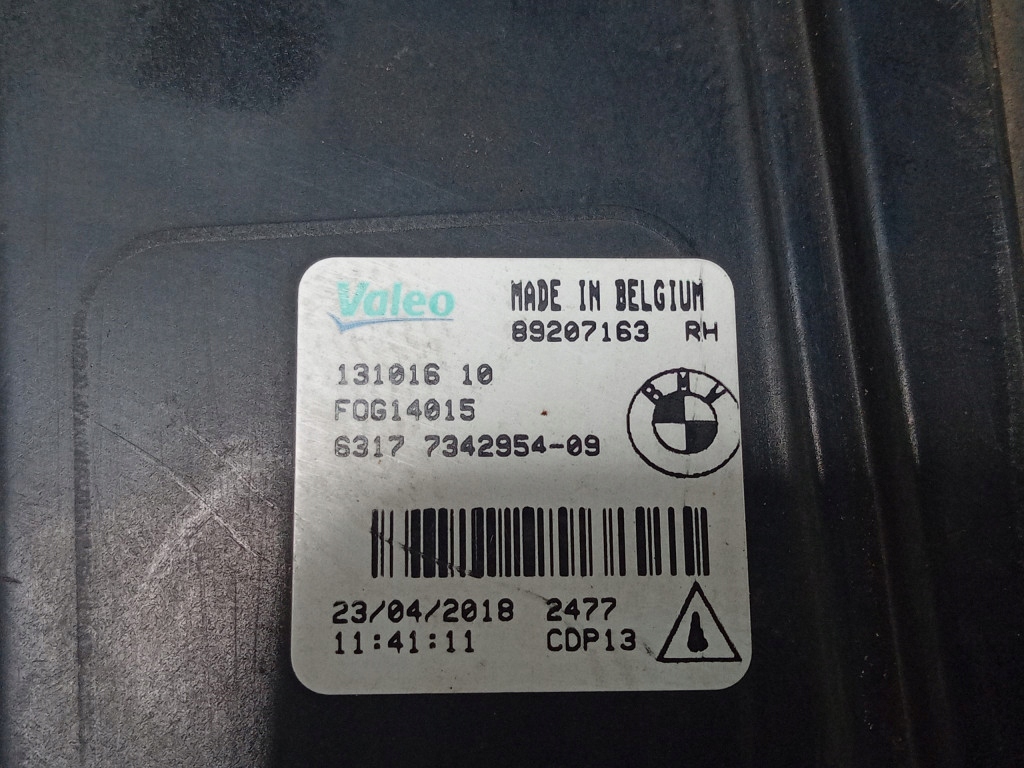 фото №5, Bmw 7 g11 g12 протитуманна фара led drl правий бампера перед 7342954