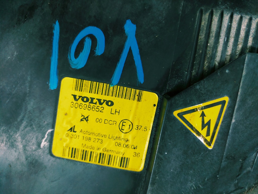 фото №7, 30698652 volvo s40 v50 ксенон передня лампа ліва лівий перед