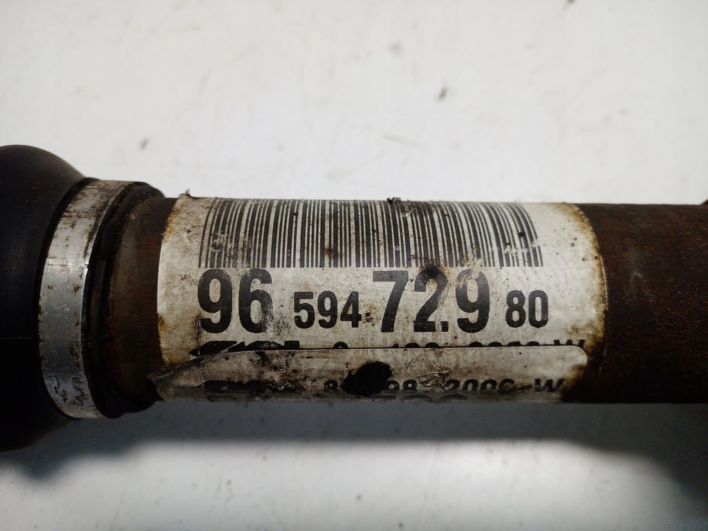 фото №4, Ліва привідний вал citroen c5 i lift 2.2 hdi автоматична коробка передач