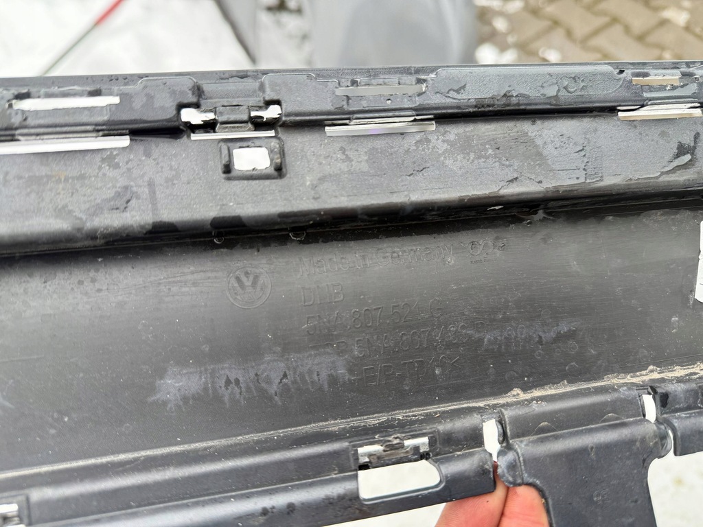 фото №10, Vw tiguan ii 5na r-line lift 2021 бампер задня задній 5na807521g