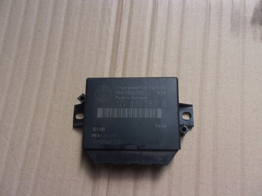 фото №1, Модуль pdc skoda octavia ii 1z0919283b