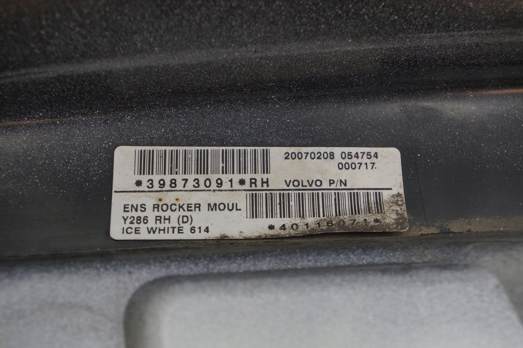 фото №8, Молдинг поріг накладка поріг volvo s80 права 614-46