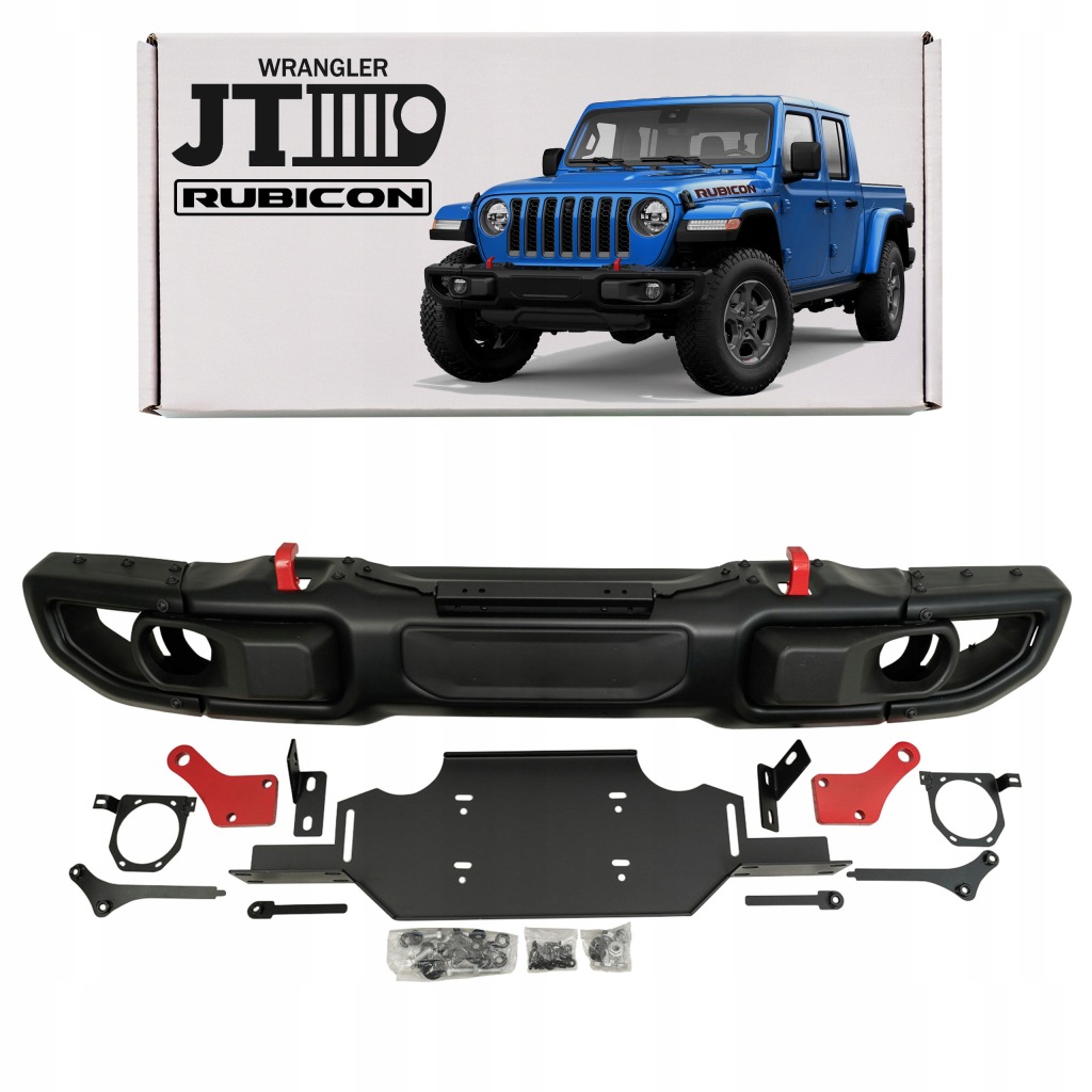 фото №1, Jeep gladiator jt 2018+ бампер передний стальной rubicon bez pdc 82215121