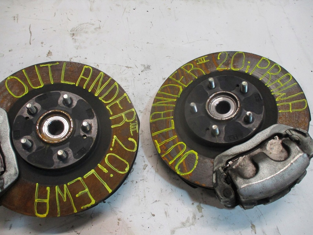 фото №6, Поворотный кулак левая mitsubishi outlander iii 2,0i