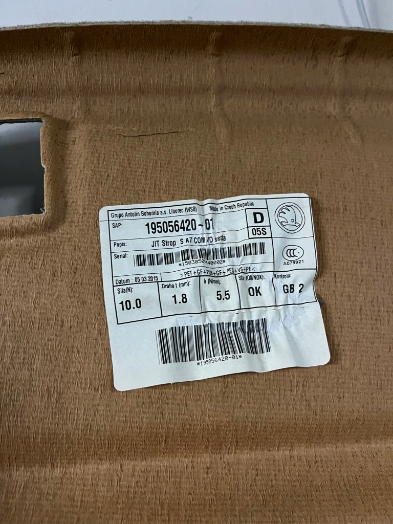 фото №9, Стеля skoda oktavia iii kombi 5e9867501r śląsk