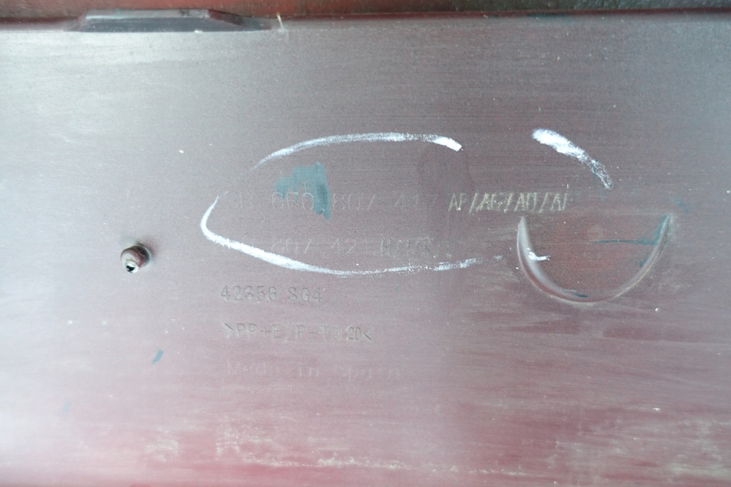 фото №10, Seat ibiza v 5 6f 2017- бампер задняя задний 6f0807417af