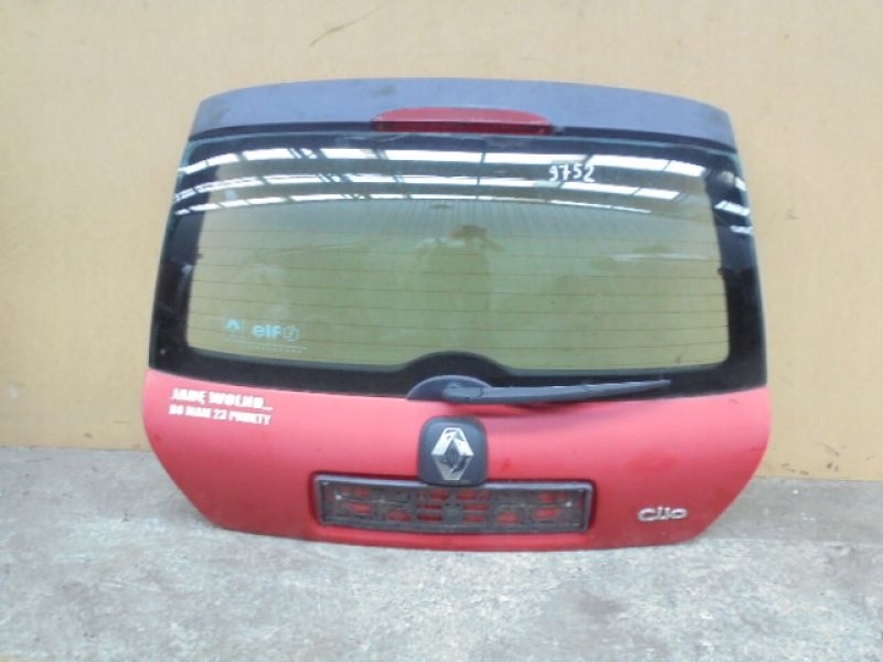 фото №11, Clio ii 03-05 кришка багажника кришка багажника скло lift