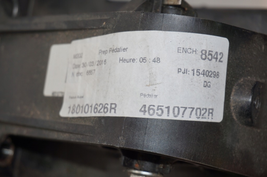 фото №2, Педаль гальма renault master iii