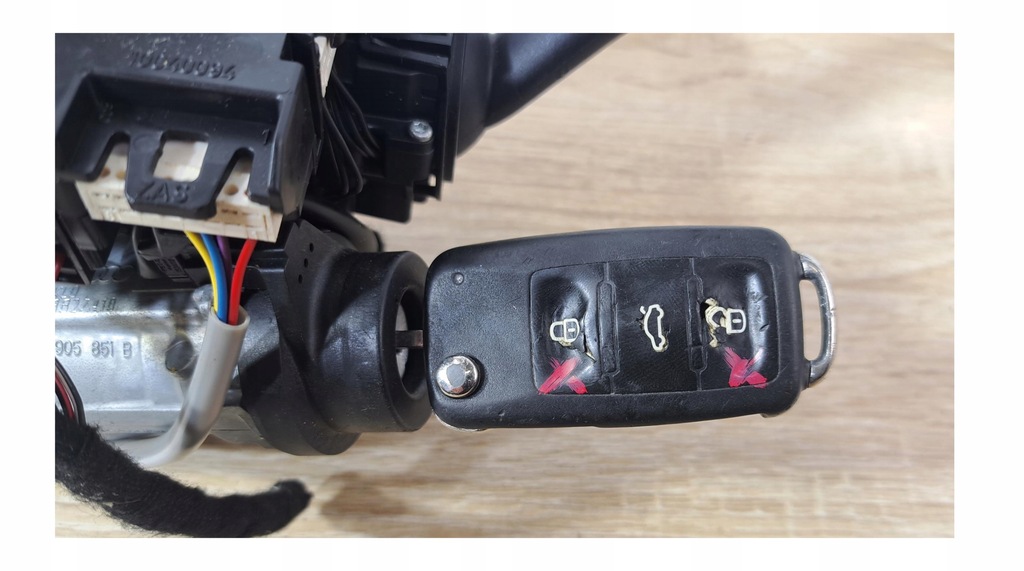 фото №5, Golf vi 6 переключатель комбинированный замок зажигания ключ комплект 5k0953513s #