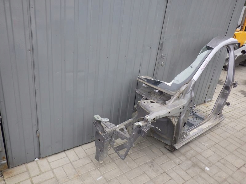 фото №3, Чверть лонжерон поріг блок двигуна лівий перед megane iii lift