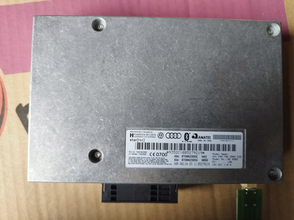 фото №1, Modół bluetooth audi a4 b8 a5 8t08622335e