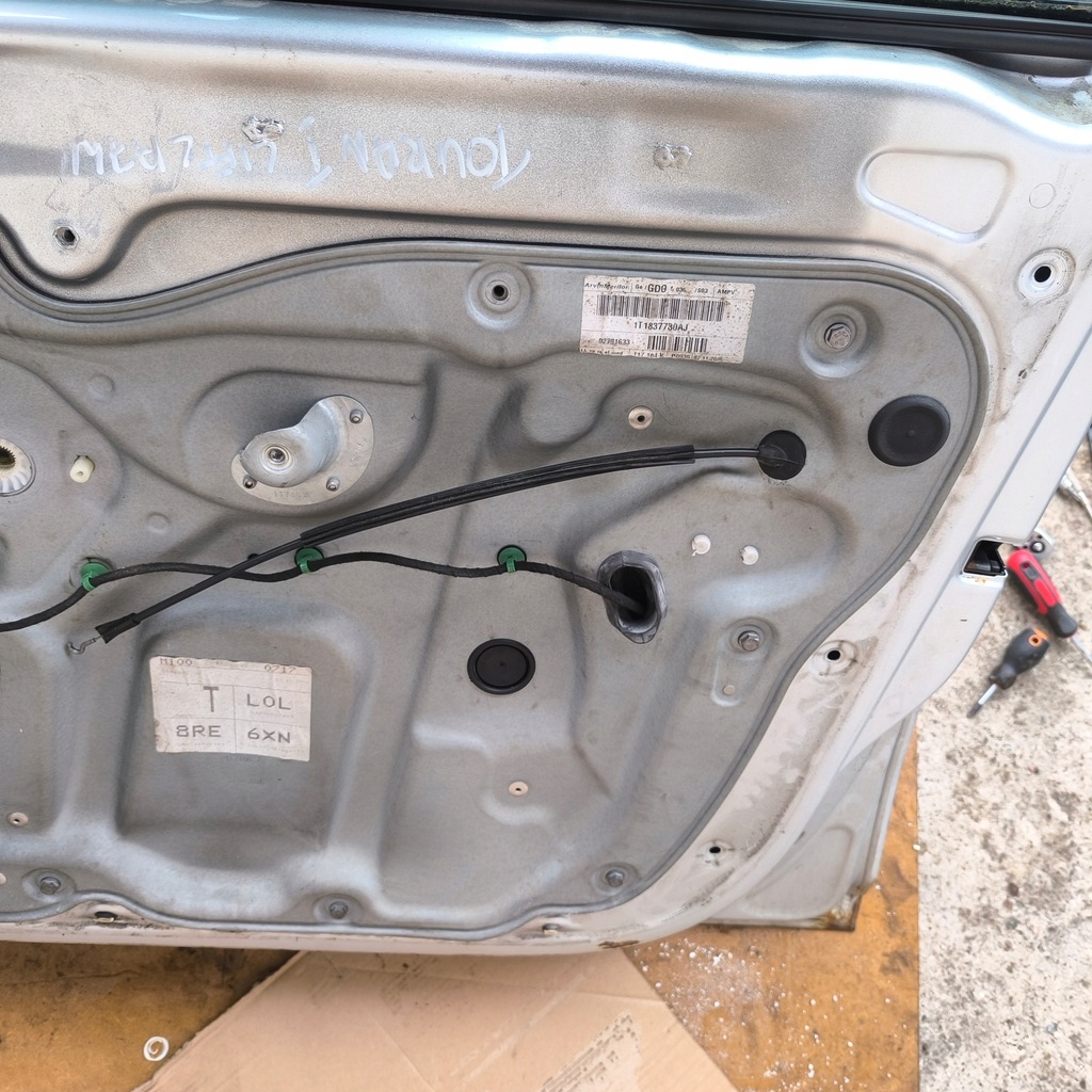 фото №11, Vw touran i lift двері передні праве правий перед la7w