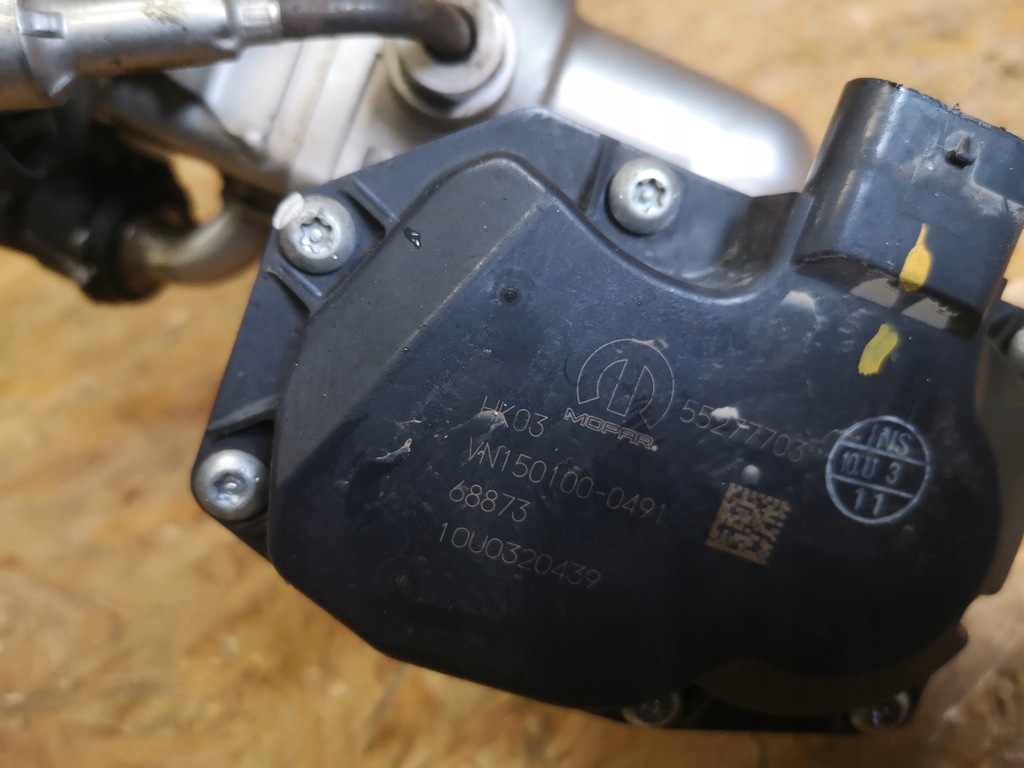 фото №10, Alfa romeo stelvio 2.2 радіатор вихлопних газів дросельна заслінка