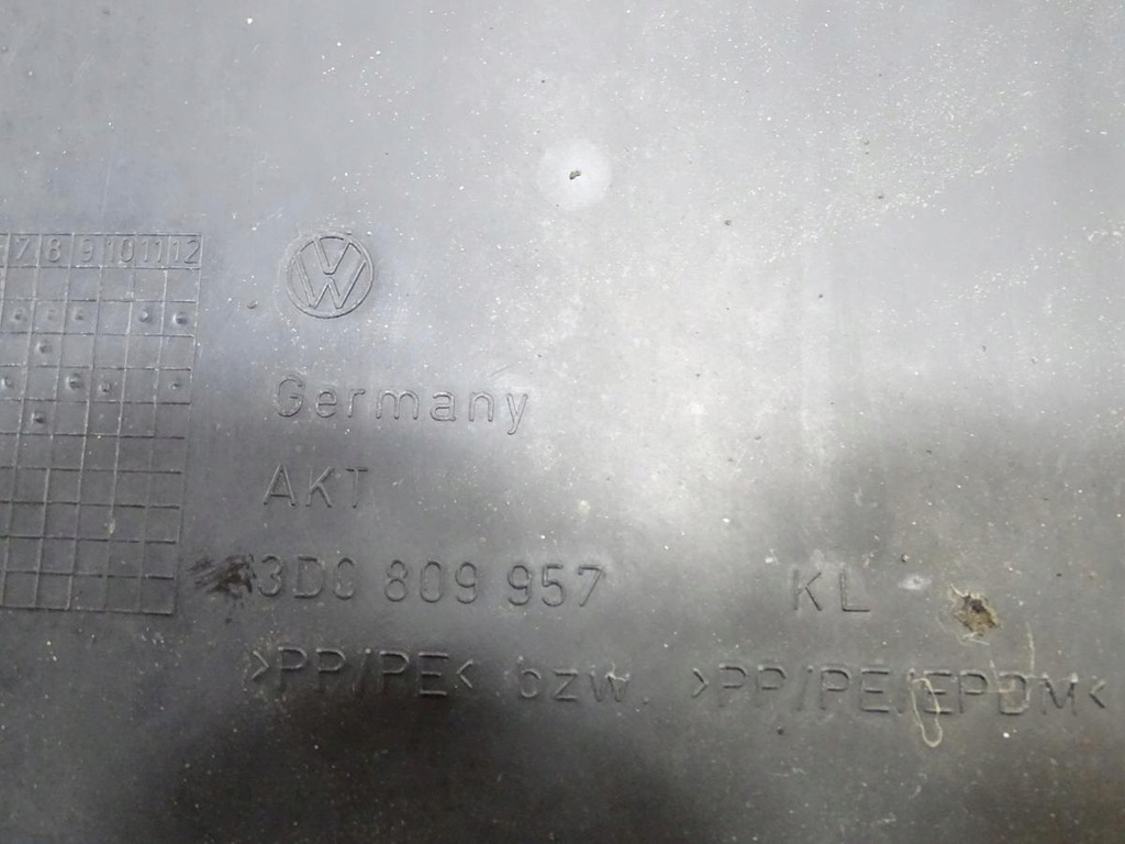 фото №7, Подкрылок защитное левый перед левая передние vw phaeton 2002-2007