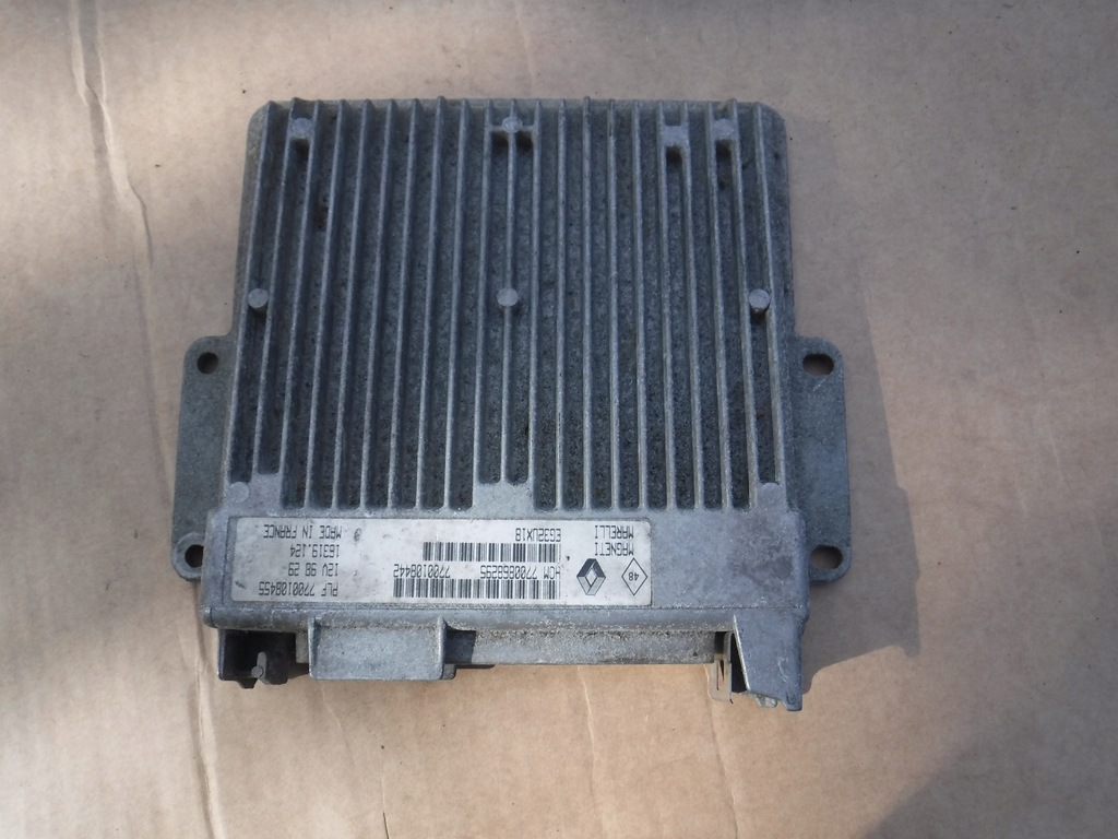 фото №1, Блок управления двигателя renault clio wtingo 7700868295