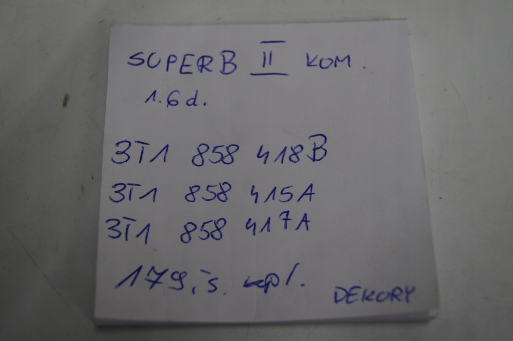 фото №15, Dekor декоры консоли superb ii kombi lift