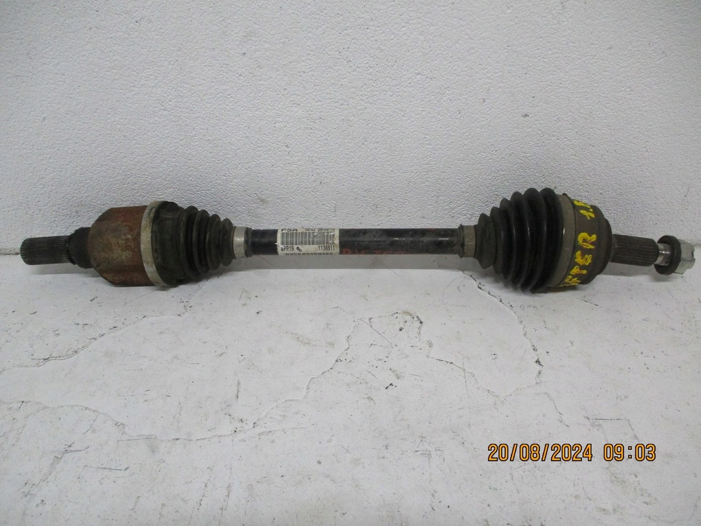 фото №2, Приводной вал левая передняя peugeot rifter 1,5d 9677914480