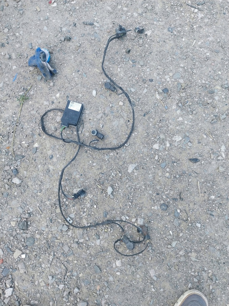 фото №1, Mercedes w117 c117 радар жгут бампера перед pdc 6x acc ассистент датчик