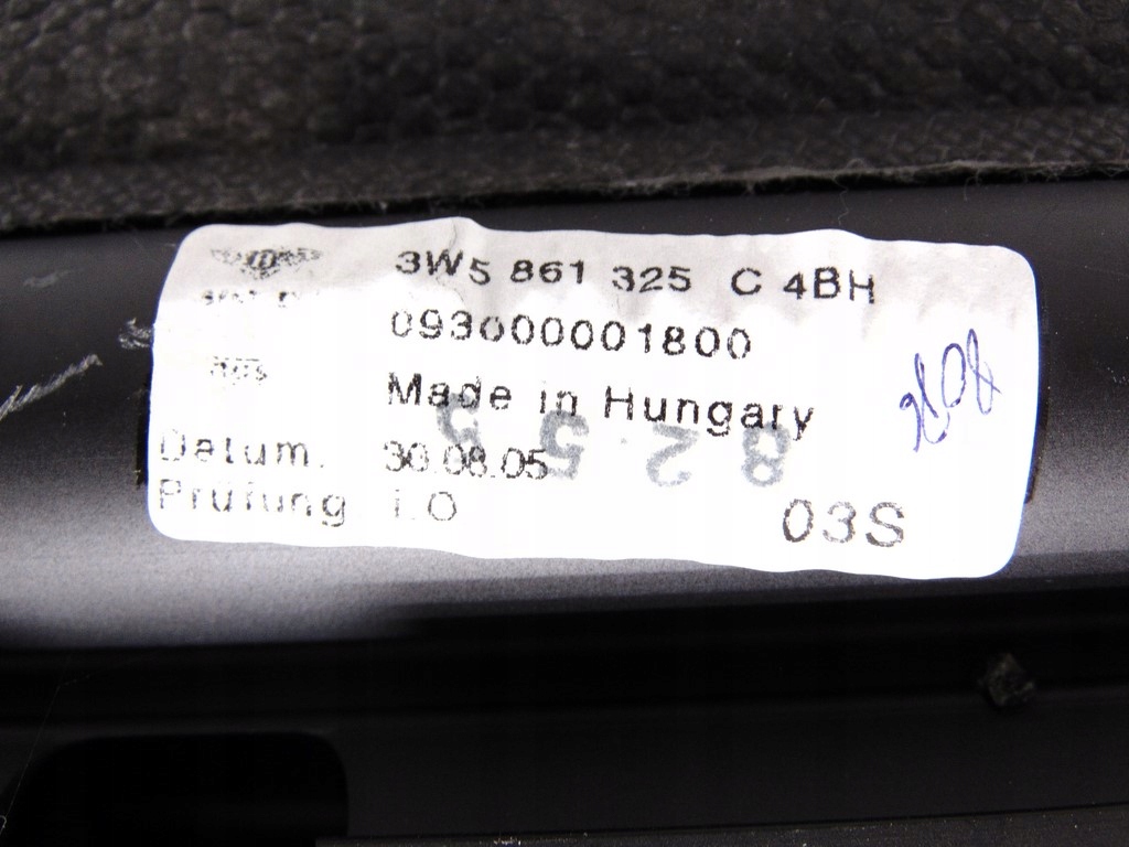 фото №6, Оригінальна шторка скло задня задній bentley continental flying spur 05-13r