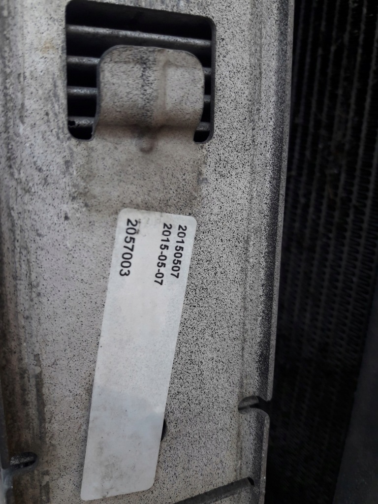 Volvo fh13 euro 5 радіатор повітря інтеркулер в Україні