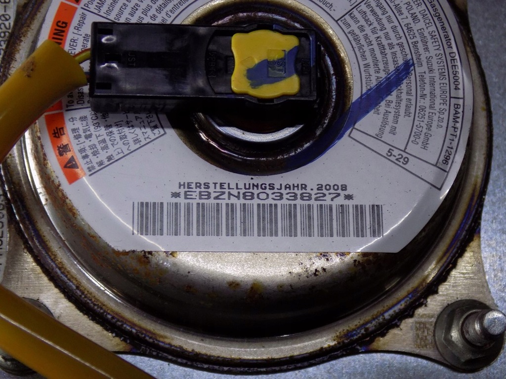 фото №8, Suzuki swift 04-09 подушка пассажира 73920-62j00