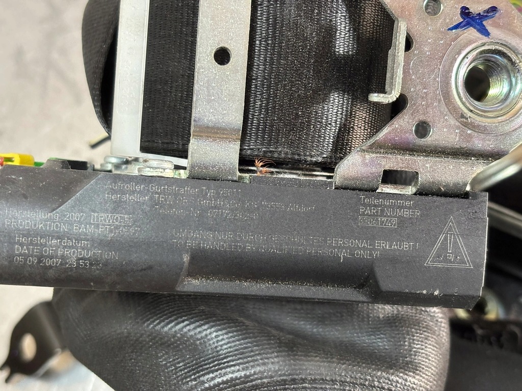 фото №13, Комплект подушки безпеки подушки безпеки ремені skoda fabia ii 2 roomster 5j0880201d eu