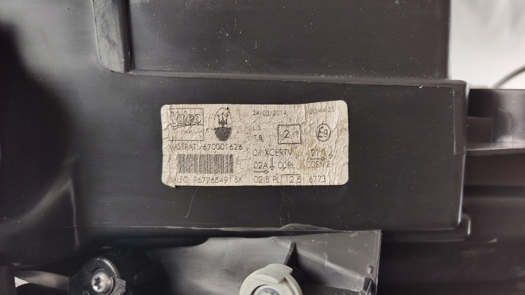 фото №11, Maserati quattroporte ксенон лівий фара лампа