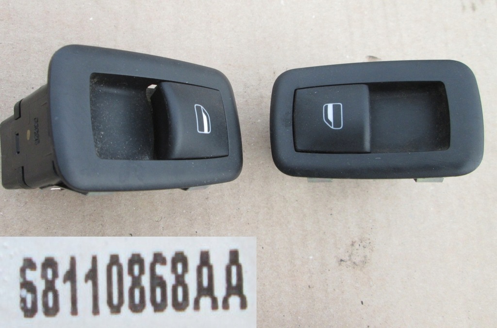 фото №15, Chrysler town country 11- панель стекло задняя перед окон левый правый caravan