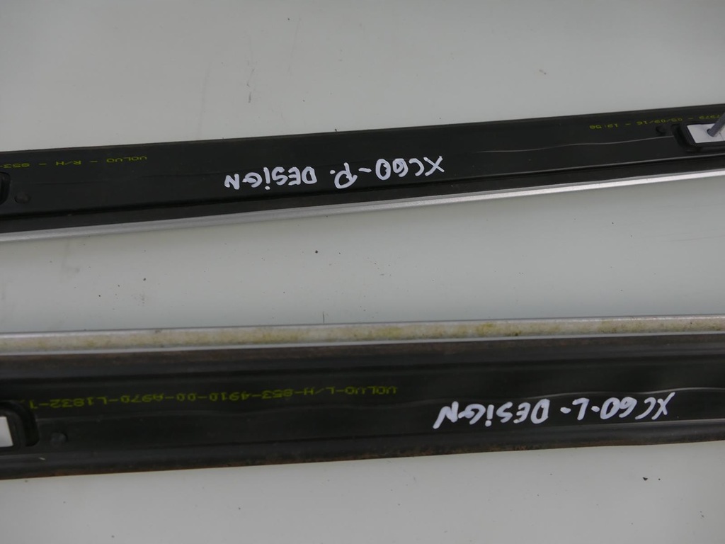 фото №11, Volvo xc60 i lift r-design молдинг кровельная накладки крыша комплект