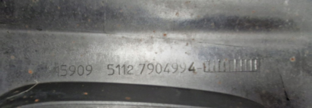 фото №9, Bmw 5 f10 f11 m-pakiet диффузор бампера заднего 7904994