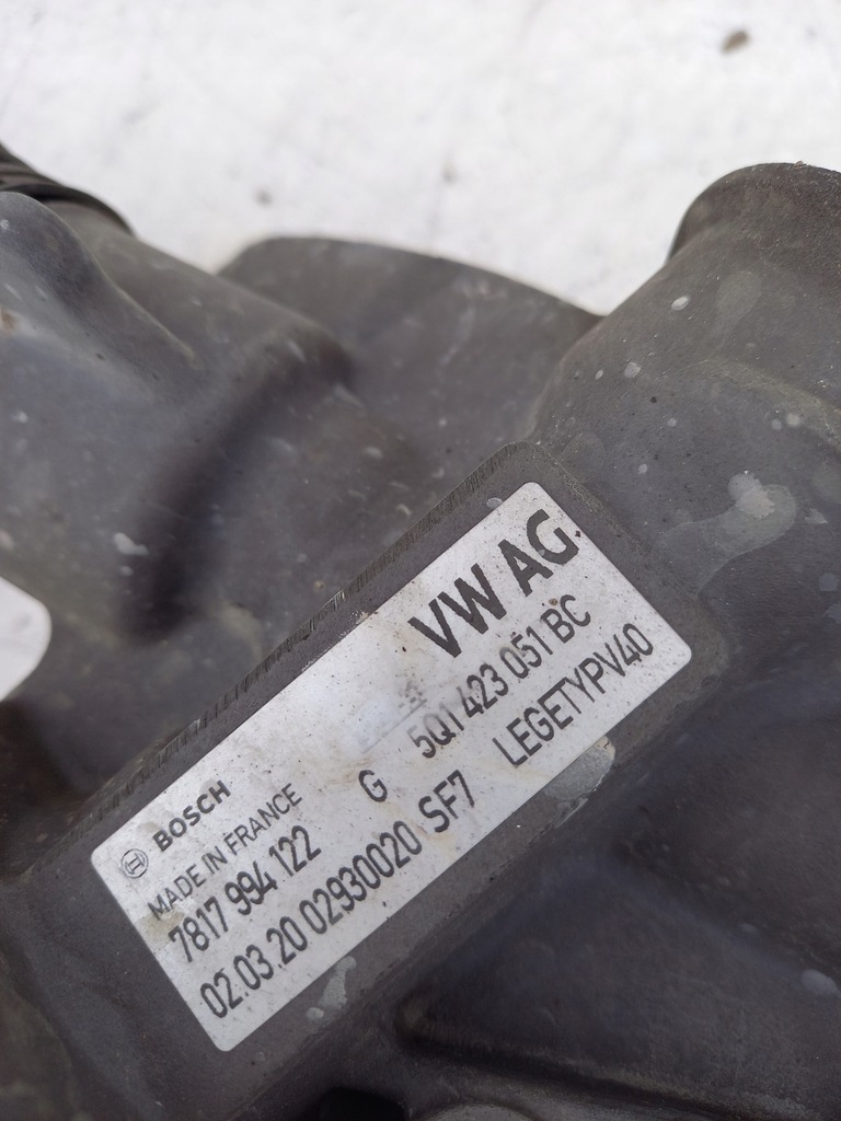 фото №5, Система рулевой трансмиссия vw t-roc 5q1423051bc